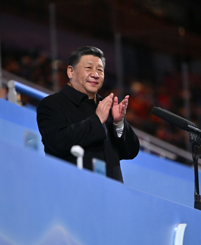 2022年3月4日晚，北京2022年冬殘奧會(huì )開(kāi)幕式在國家體育場(chǎng)隆重舉行。習近平主席出席開(kāi)幕式并宣布北京2022年冬殘奧會(huì )開(kāi)幕。